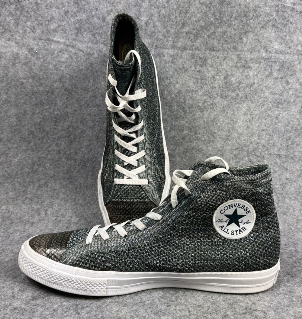 Chuck Taylor All Star Flyknit High Top Men’s 12 W 14 Dark Atomic Teal White